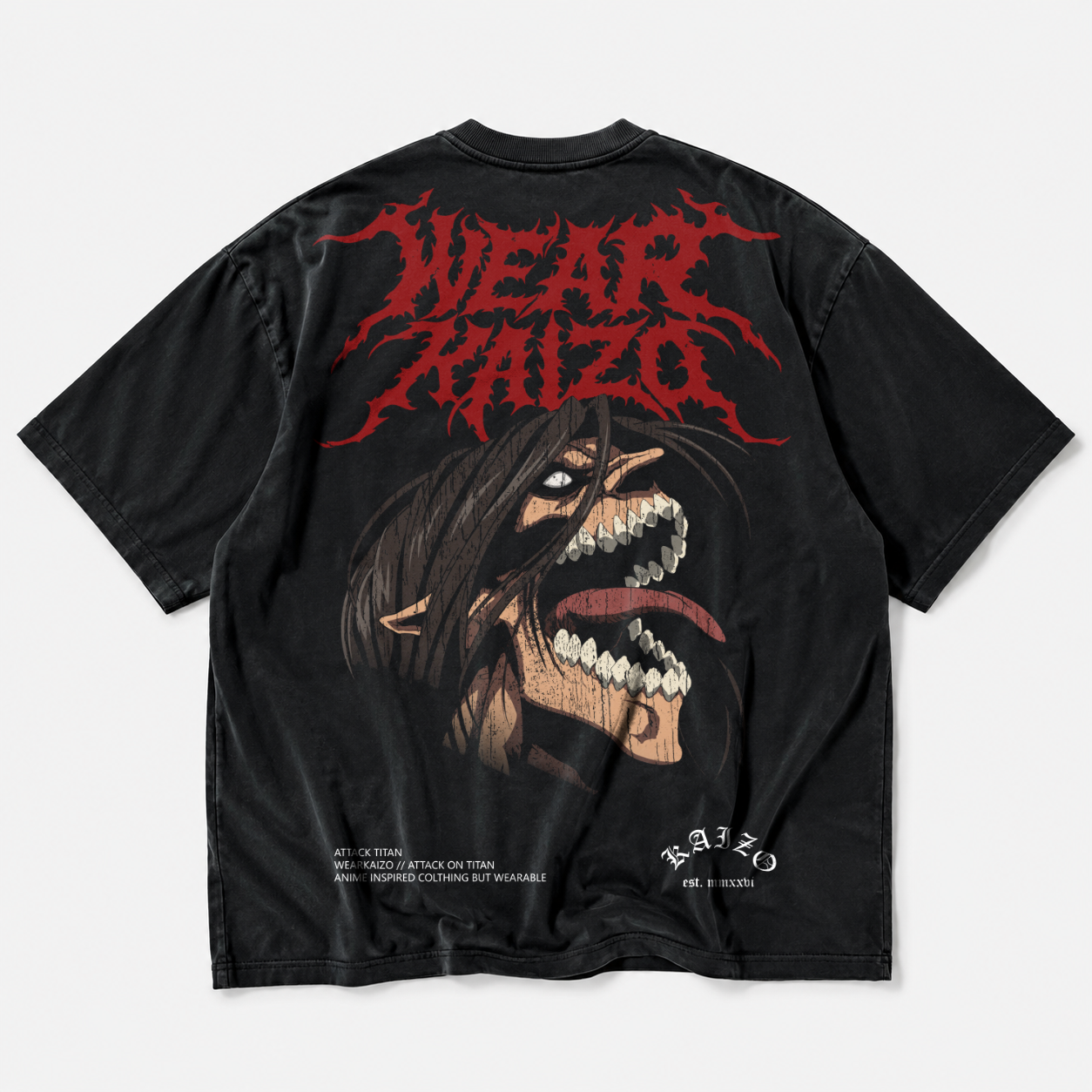 ATTACK TITAN OVERSIZED TEE