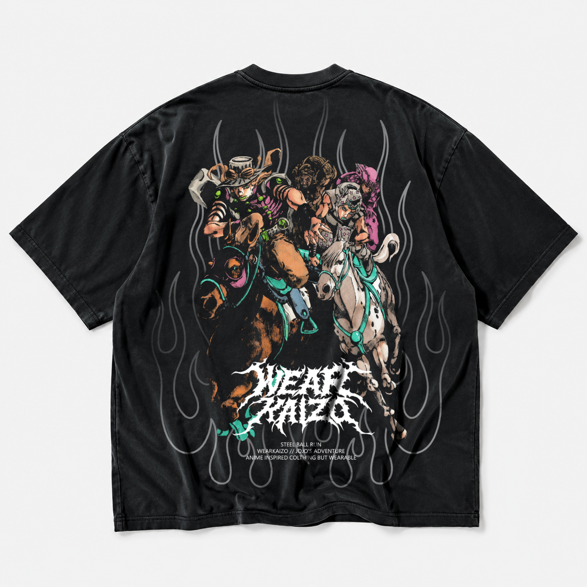 STEEL BALL RUN OVERSIZED TEE