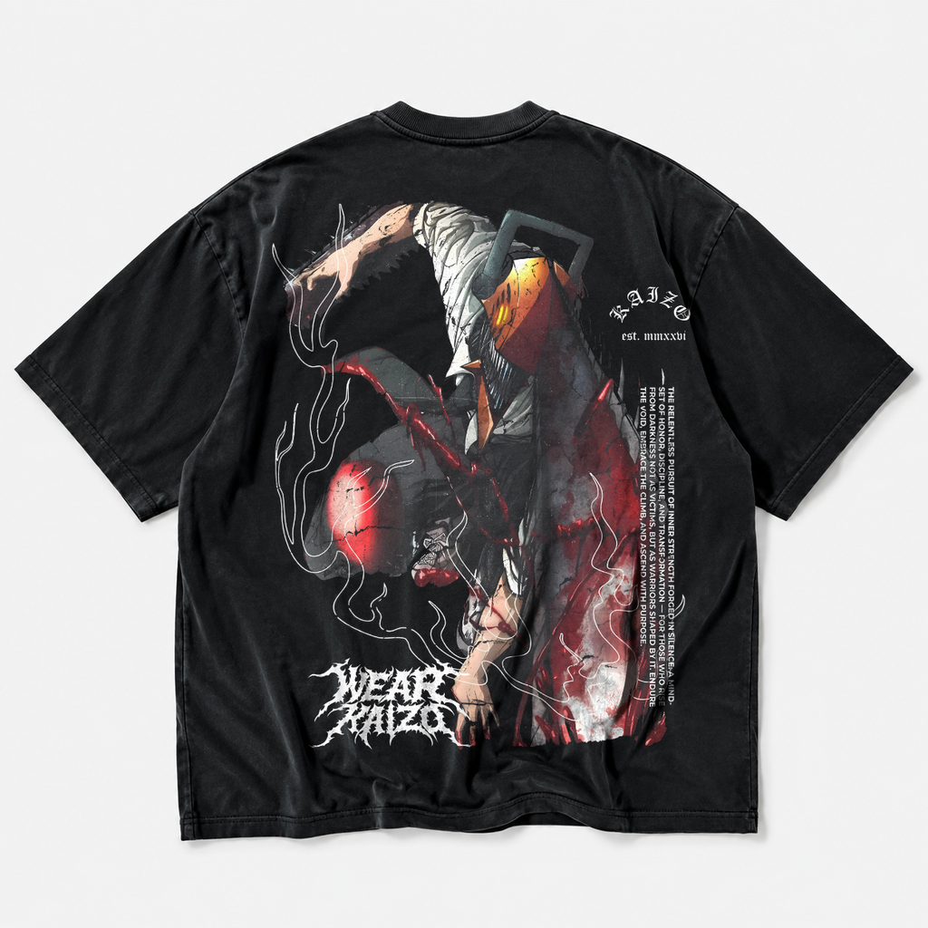 CHAINSAW MAN OVERSIZED TEE