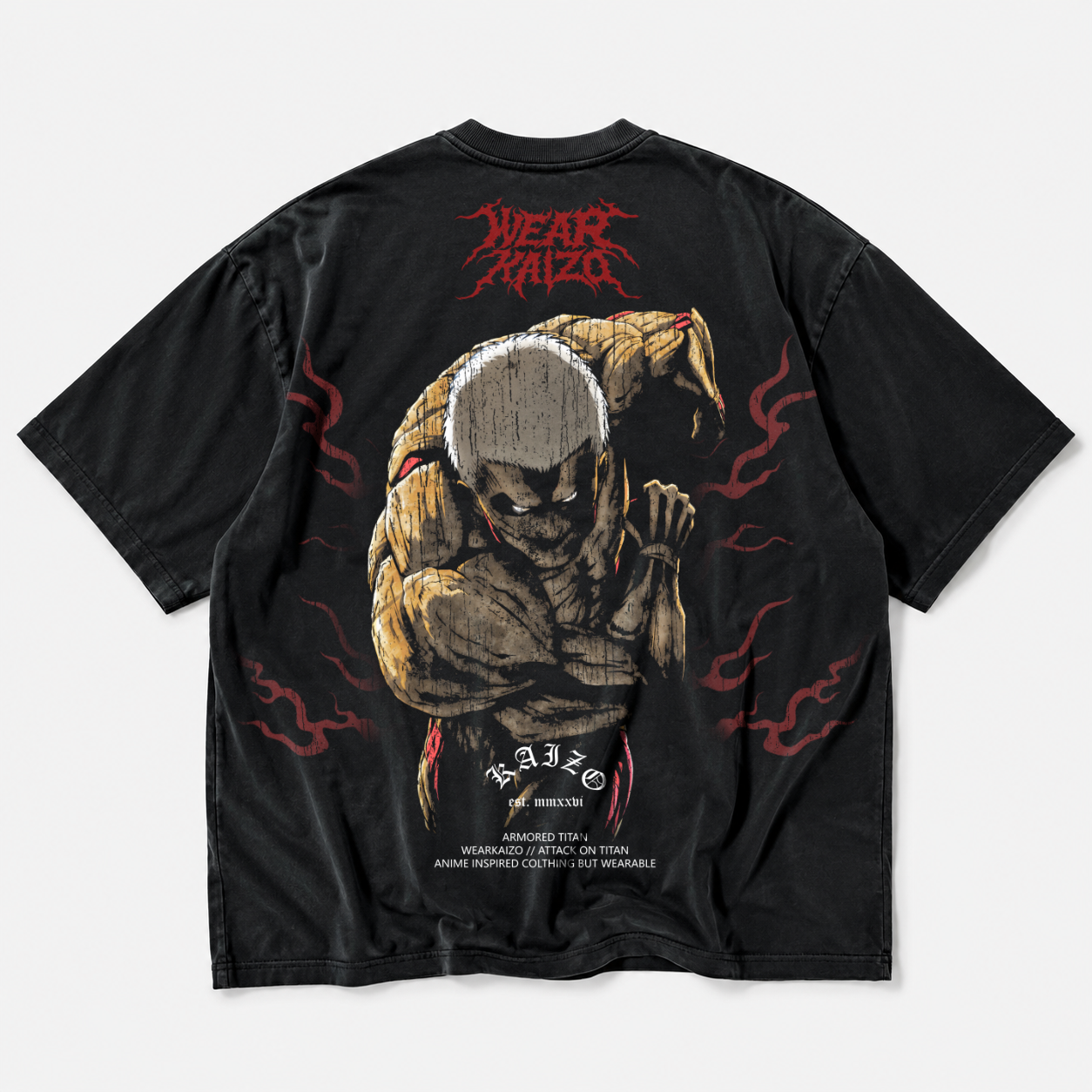 ARMORED TITAN OVERSIZED TEE