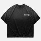 JOKER WASHED BLACK OVERSIZED TEE