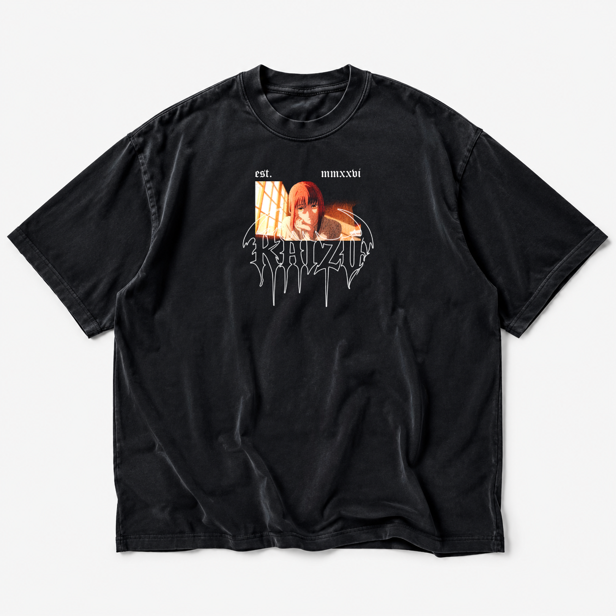 MAKIMA X DENJI OVERSIZED TEE