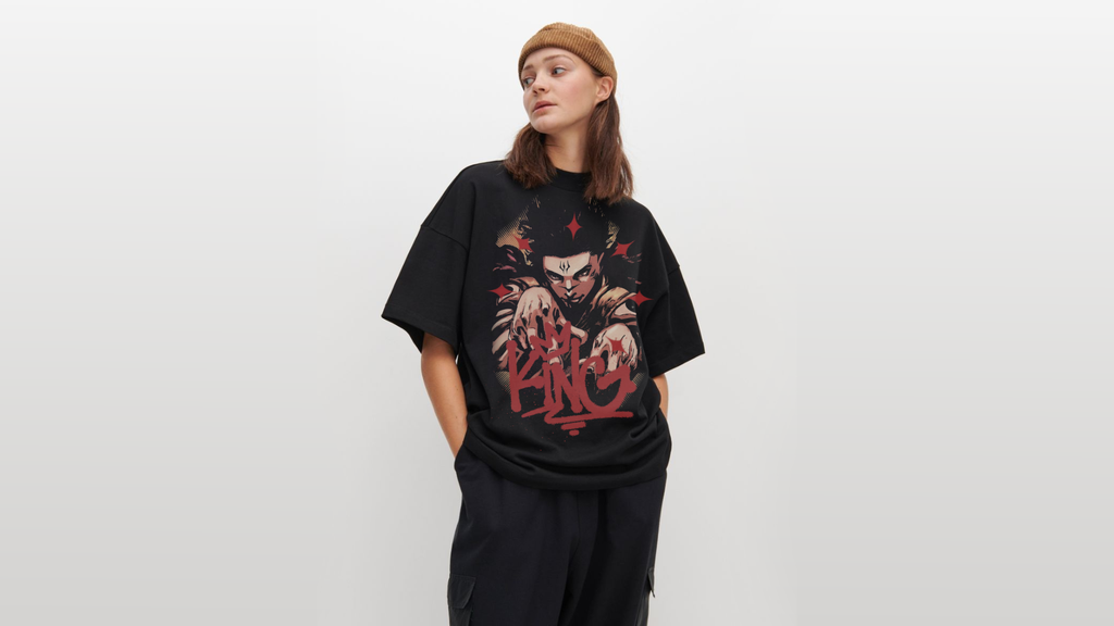 KING OF CURSES OVERSIZED TEE