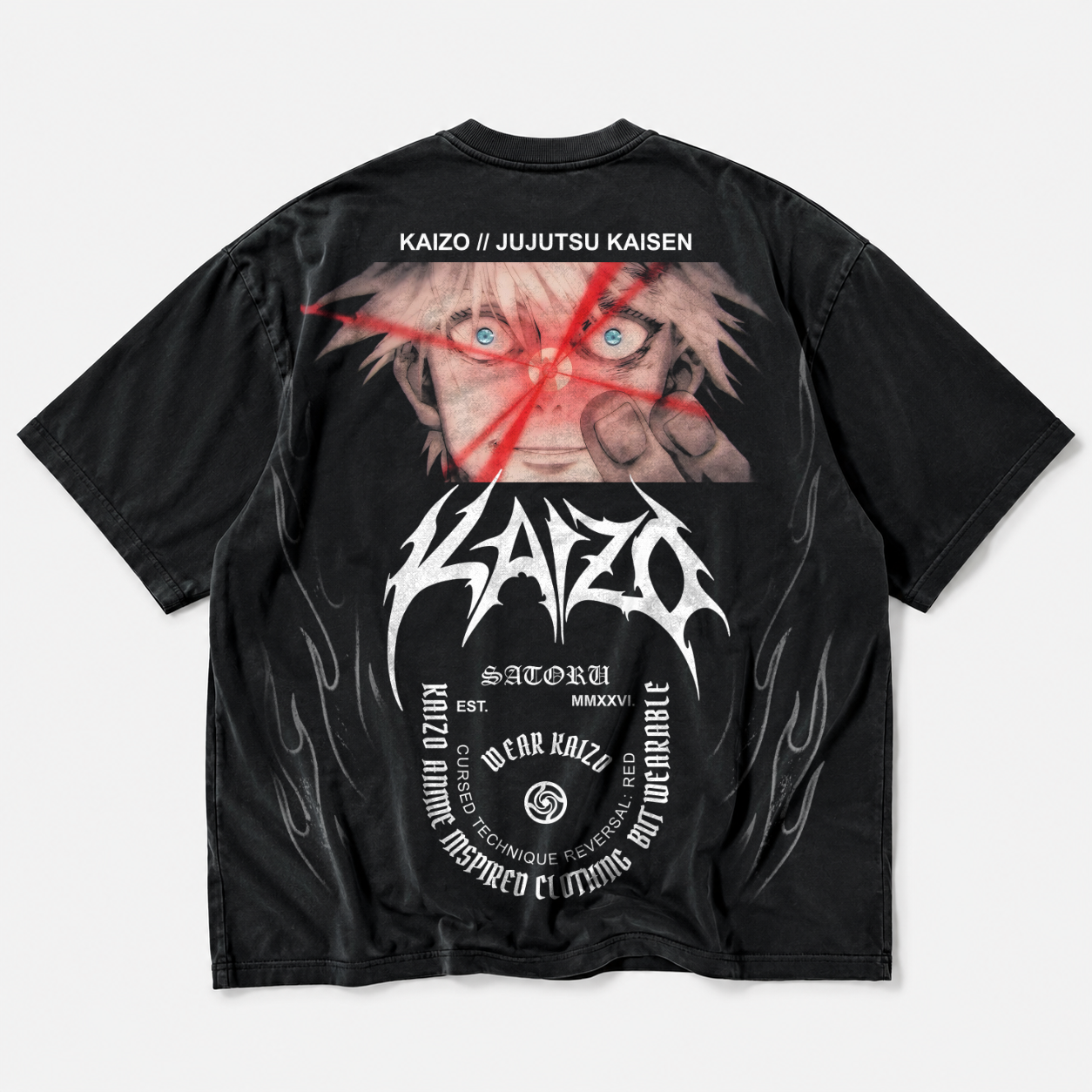 CURSED TECHNIQUE REVERSAL: RED OVERSIZED TEE