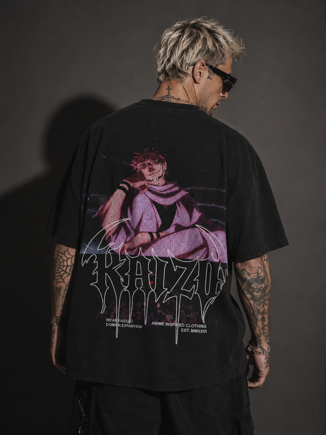 DOMAIN EXPANSION OVERSIZED TEE