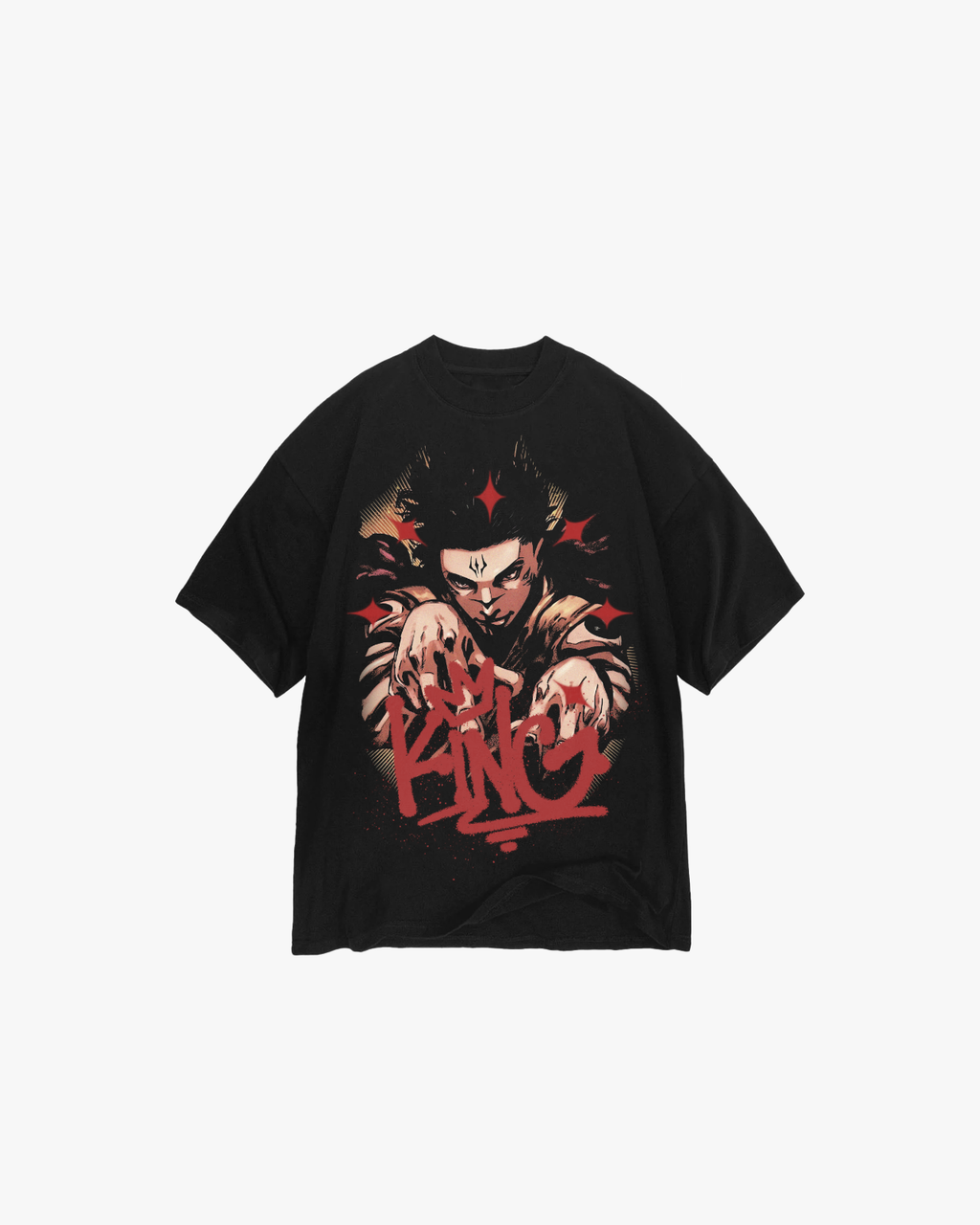 KING OF CURSES OVERSIZED TEE