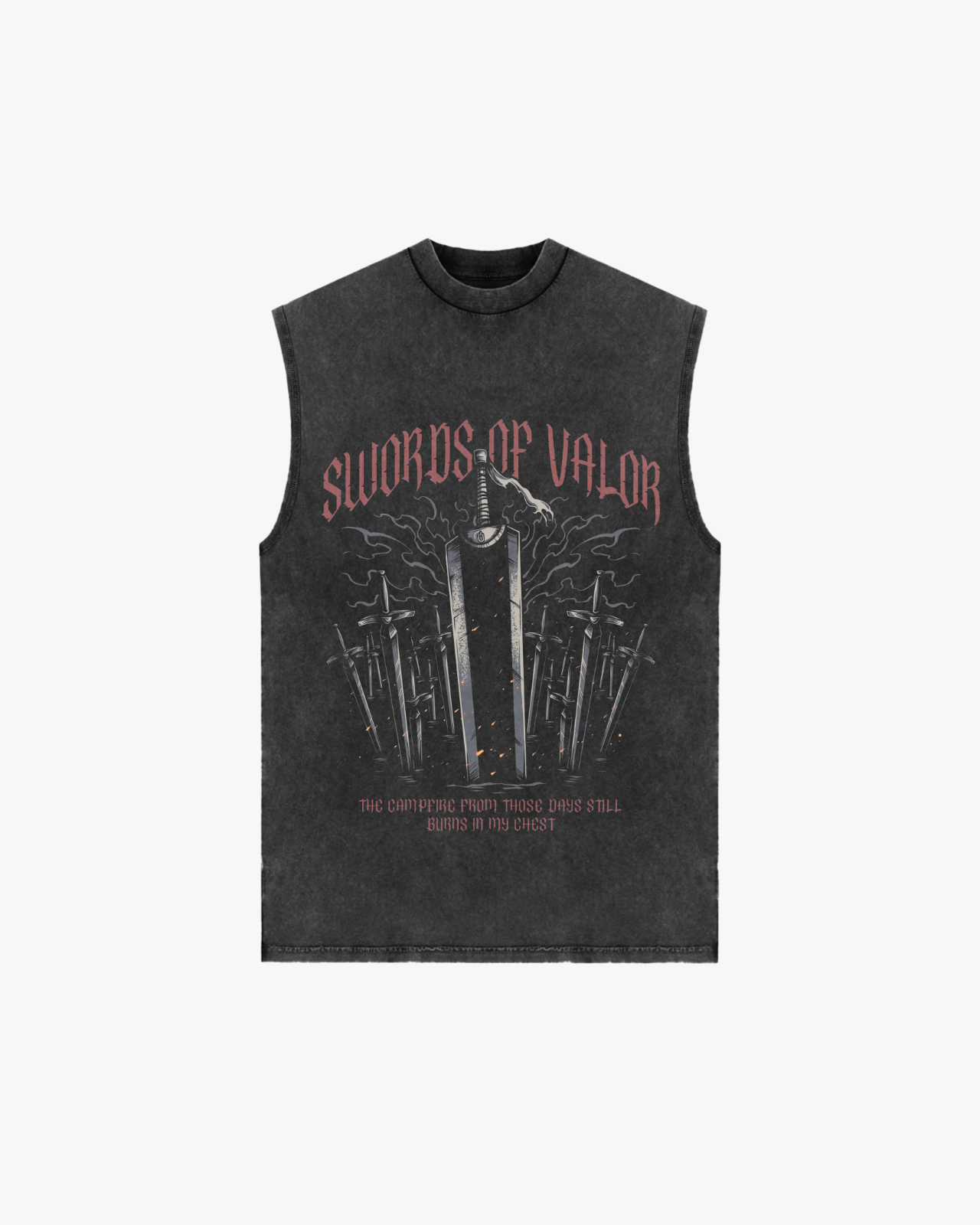 SWORDS OF VALOR MUSCLE TEE