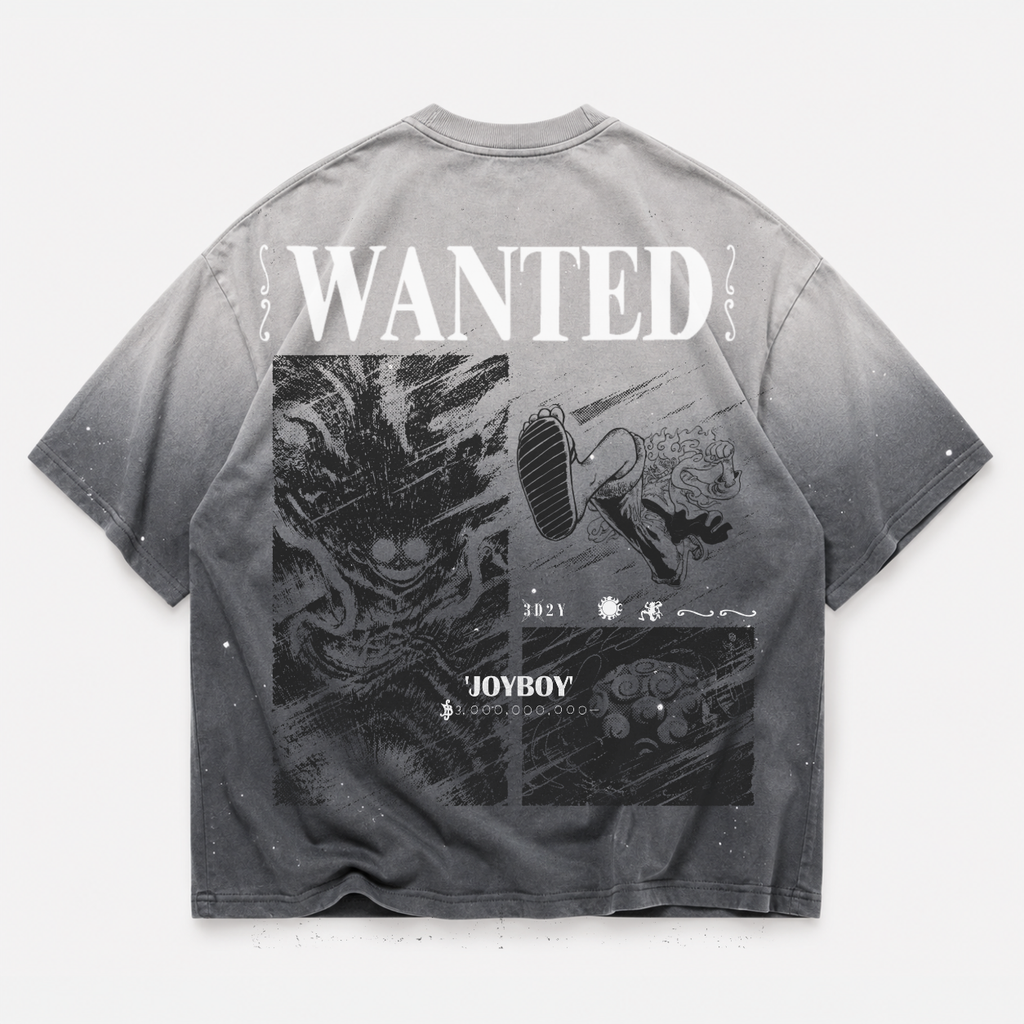 WANTED JOYBOY BEIGE OVERSIZED TEE